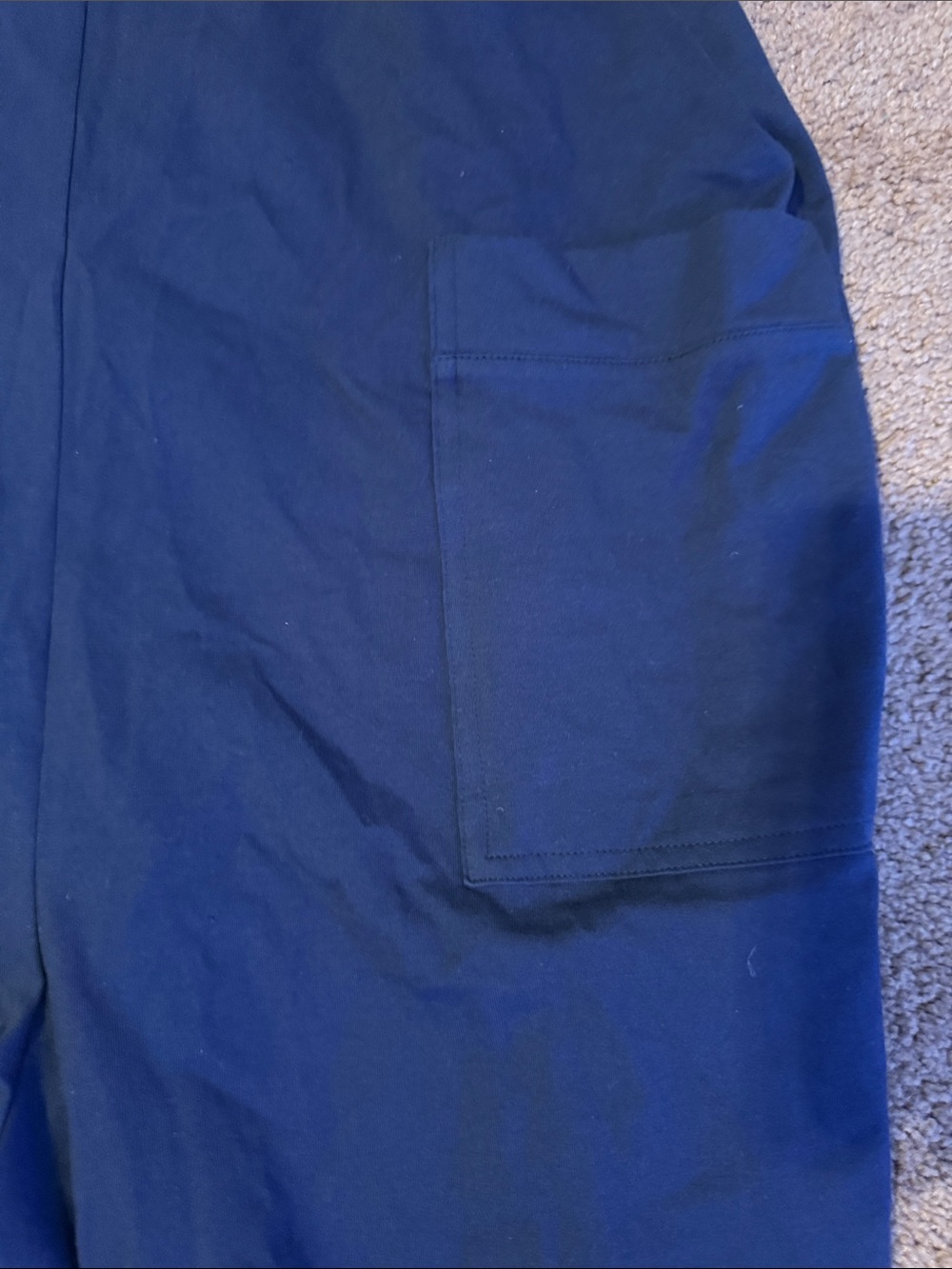 NWT Quince Organic Cotton Maternity Overalls Size XS - Picture 4 of 7
